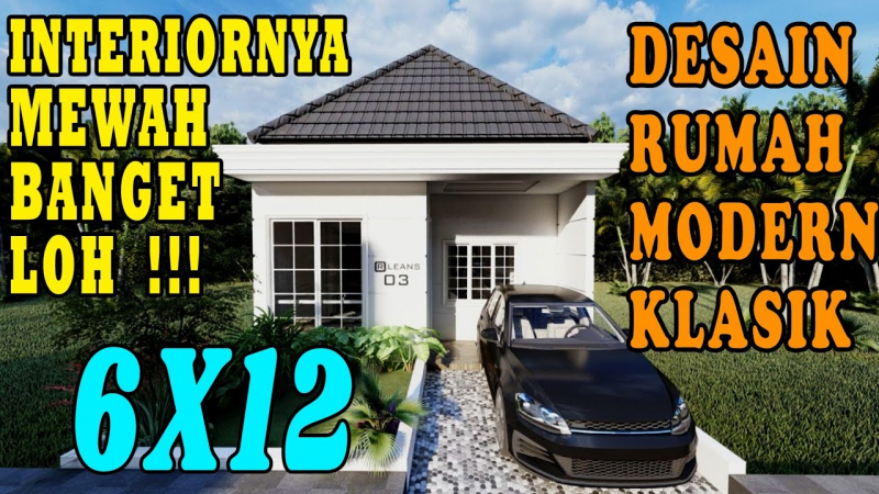 Gambar Desain Rumah 6x12
