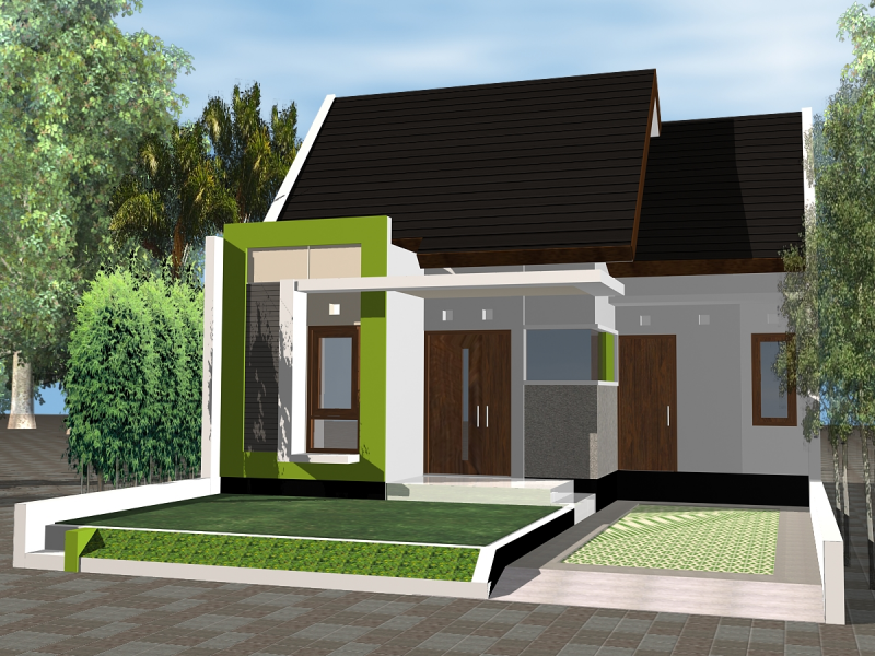 model atap rumah minimalis 1 lantai