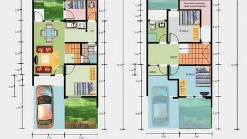 Desain Rumah 6x12 2 Lantai Terkini Desain Id Desain Rumah 6x12 2 Lantai Terkini Desain Id