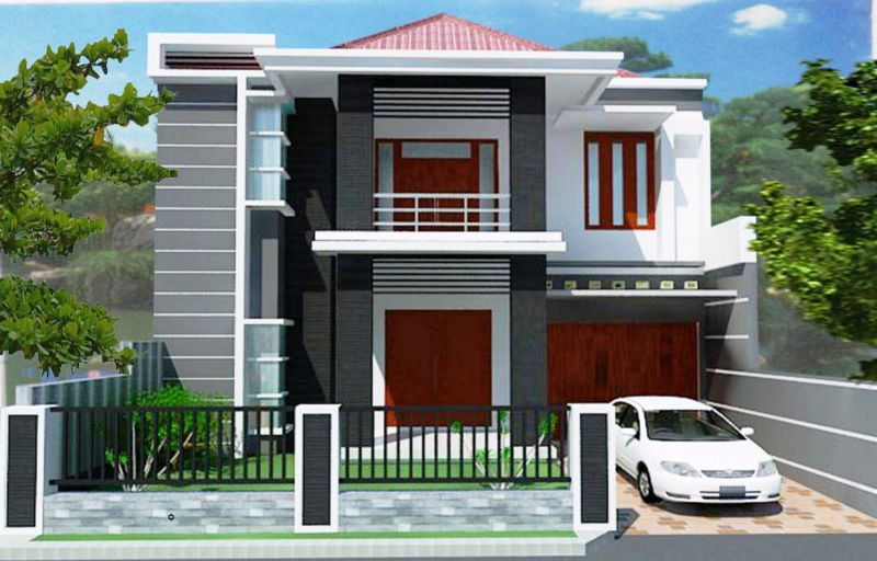 Desain Rumah 6x12 2 Lantai Terbaik