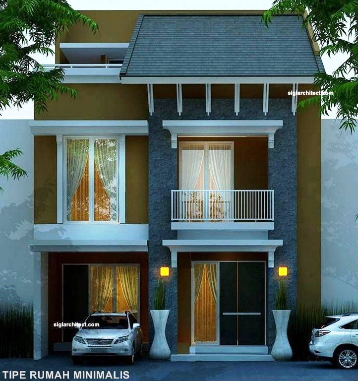 Desain Rumah 6x12 2 Lantai Terupdate