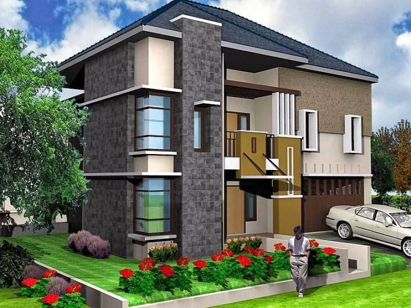 Sketsa Desain Rumah 6x12 2 Lantai