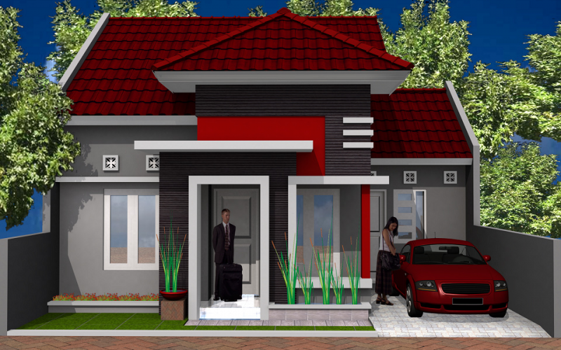 Desain Rumah 6x8 Renovasi