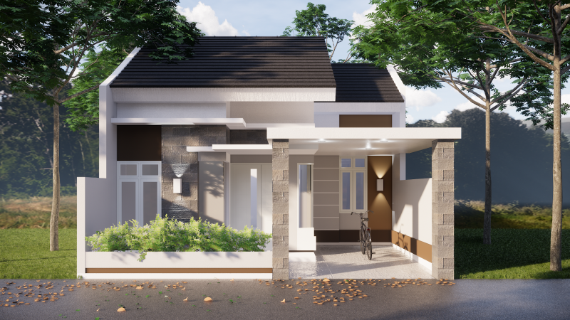 Desain Rumah 7x12