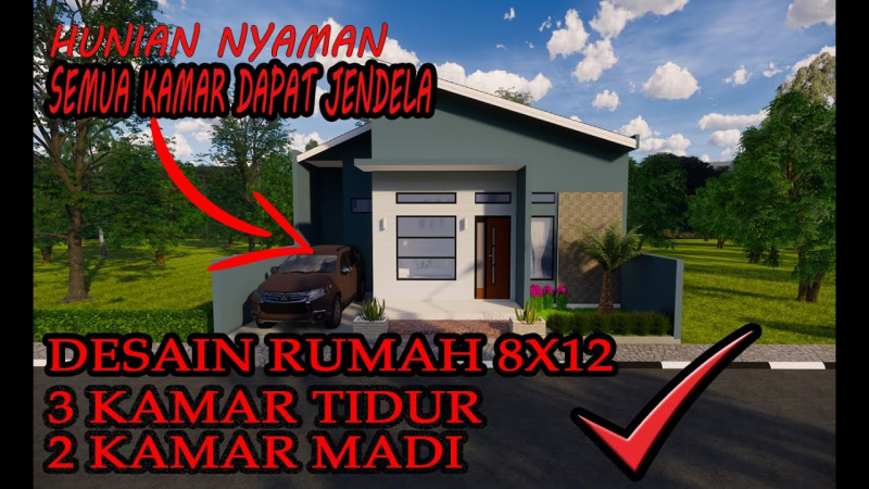 Foto Desain Rumah 8x12