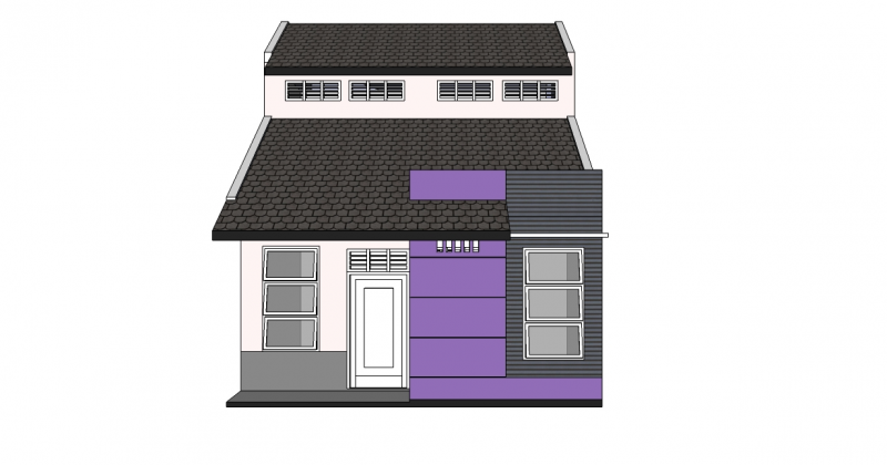Desain Rumah 7x9 Sederhana