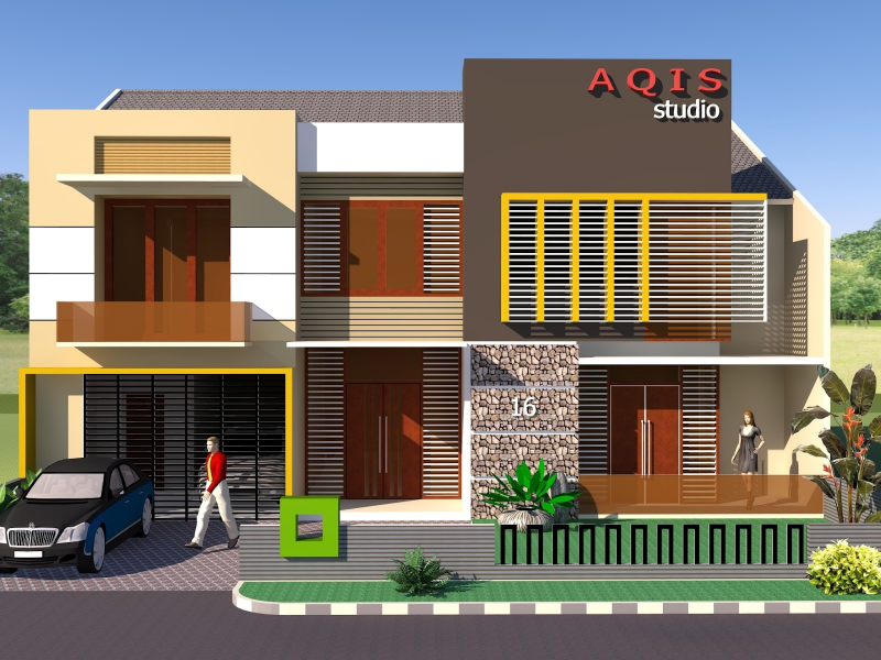Desain Atap Rumah Minimalis 2 Lantai