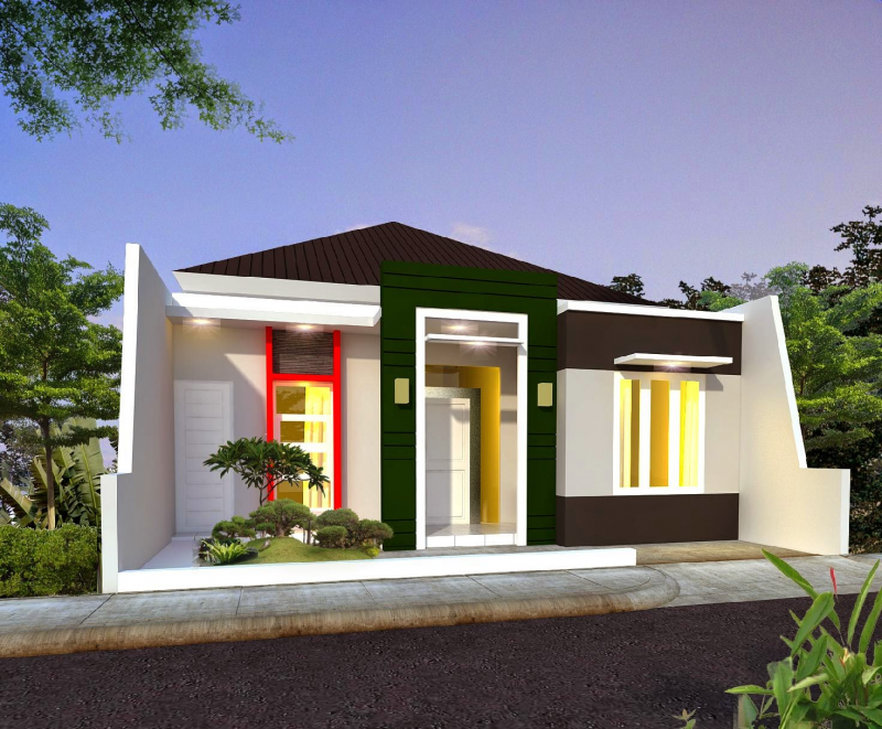 30 Desain Rumah Bagian Depan Modern, Mewah dan Minimalis Desain id