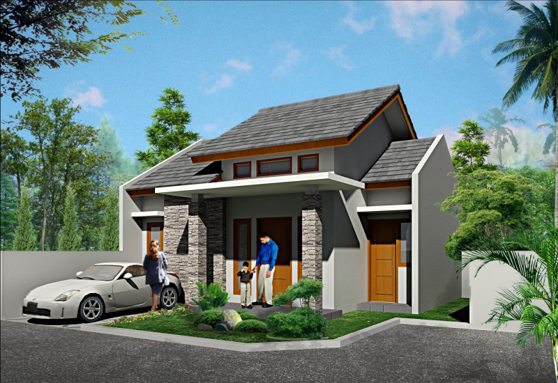Desain Rumah Atap Datar Baru