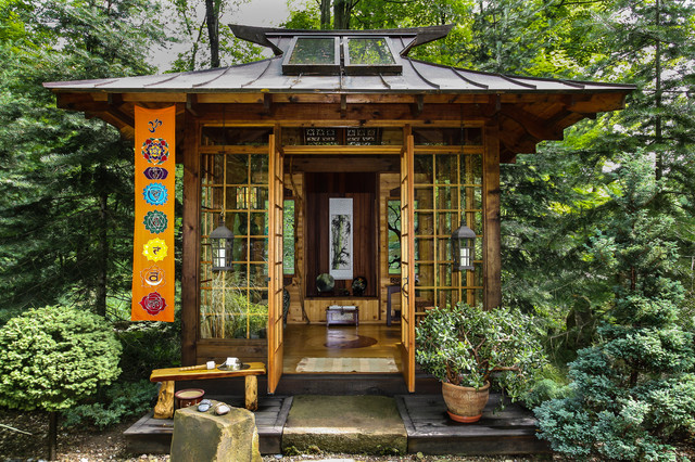 Desain Rumah Bambu Jepang Modern