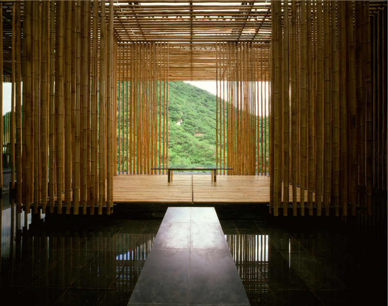 Gambaran Desain Rumah Bambu Jepang