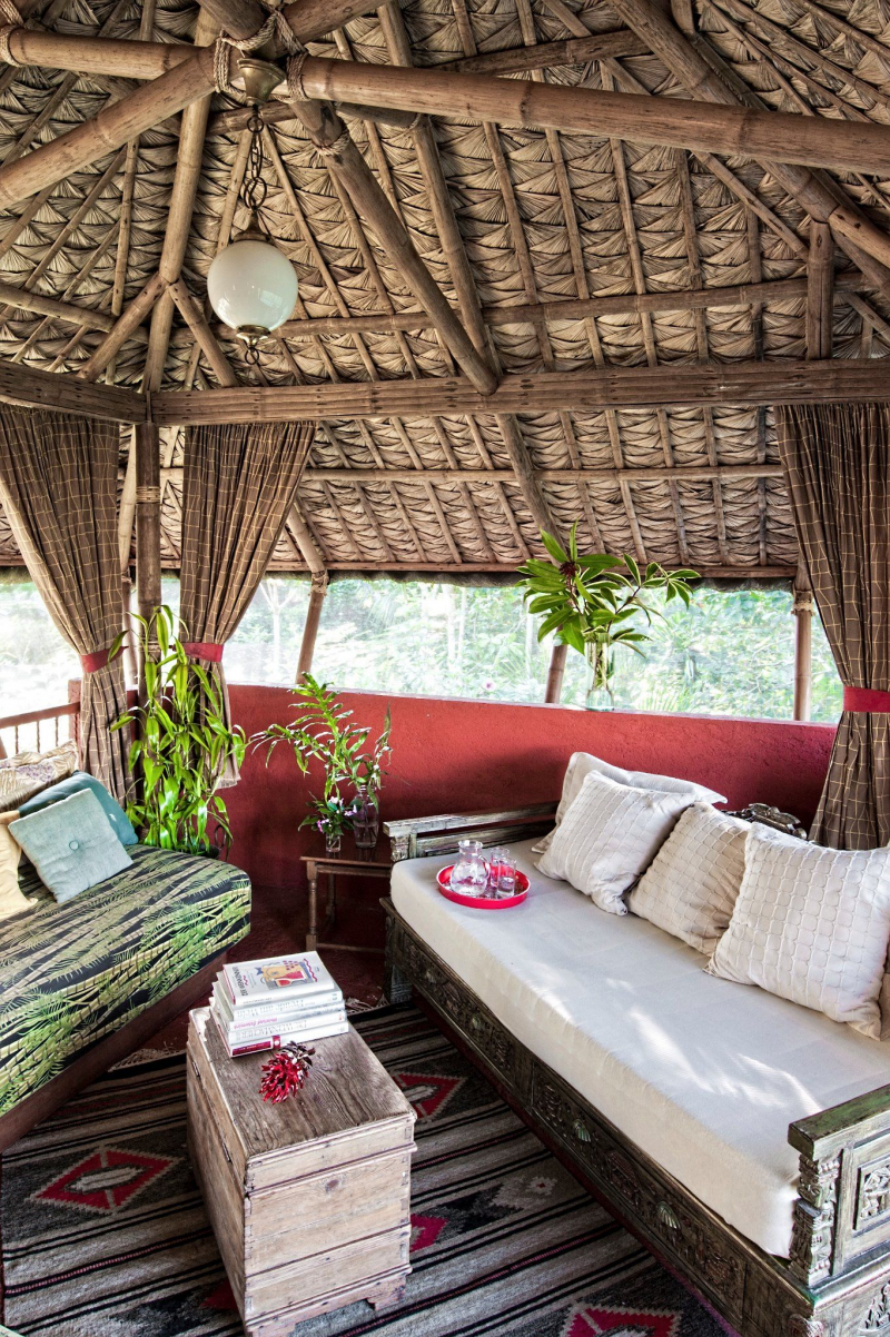 Konsep Desain Rumah Bambu Jepang