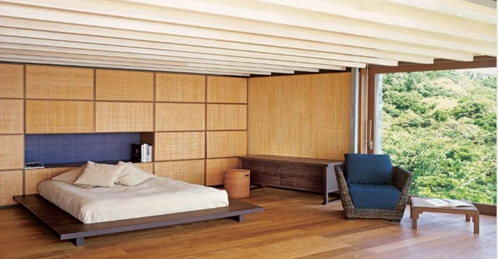 Rumah Jepang Dengan Penggunaan Furnitur minimalis