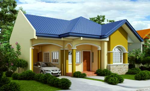 Desain Rumah dan Toko 1 Lantai Memanfaatkan Garasi