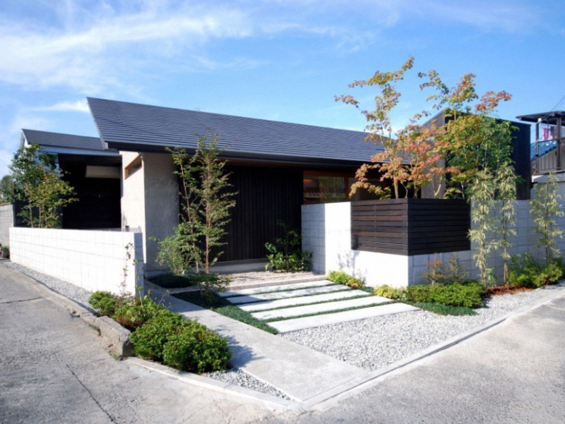 Desain Rumah dan Toko 1 Lantai Modern