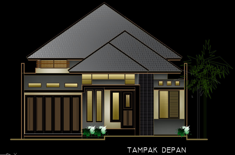 Galeri Desain Rumah dan Toko 1 Lantai