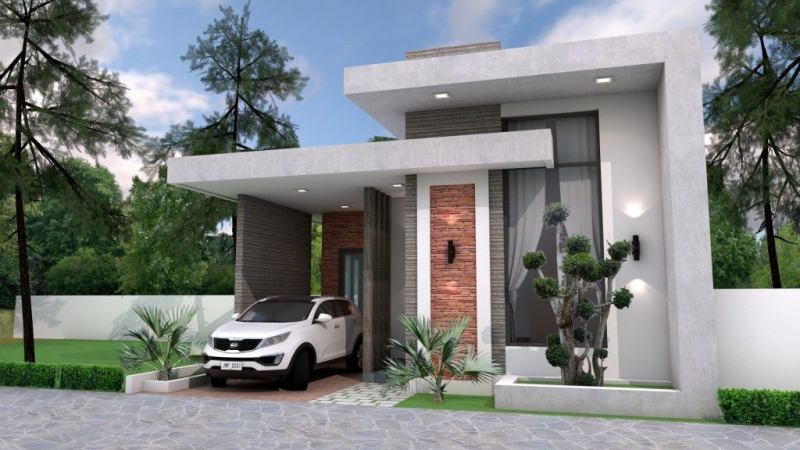 Desain Rumah Dengan Biaya 20 Juta Minimalis Modern