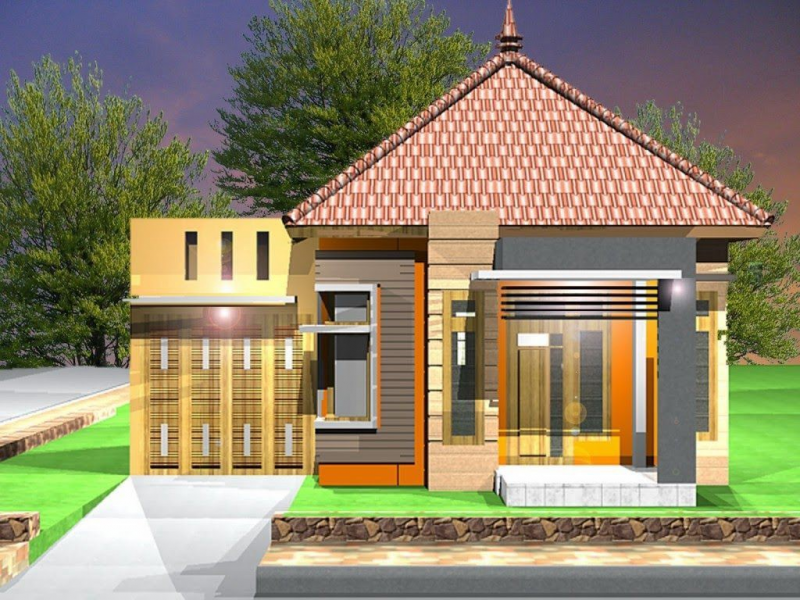 Rumah dengan konsep limas klasik