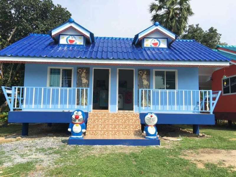Desain Rumah Doraemon Gambar