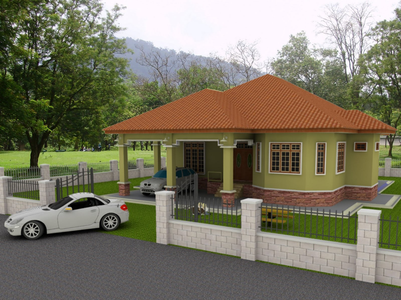 Desain Rumah Eropa Sederhana Keren