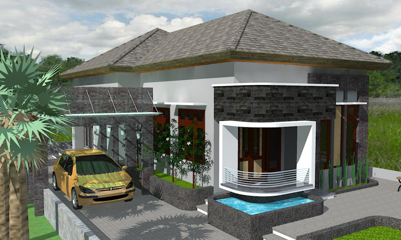 Desain Rumah Eropa Sederhana Terupdate