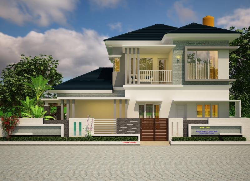 26 Contoh Desain rumah Hook Minimalis dan Modern Desain id