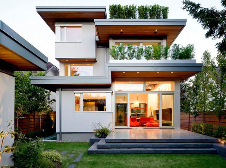 Model Atap Rumah Sederhana dua Lantai