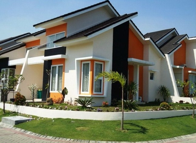 Desain Rumah Hook Warna cerah