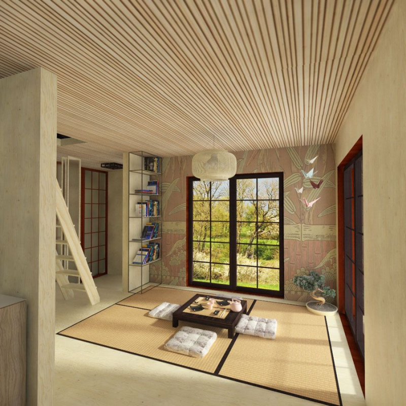Contoh Gambar Desain Rumah Jepang