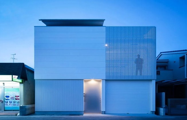 Desain Rumah Jepang Light grain, keseimbangan cahaya, ventilasi dan privasi