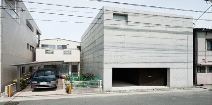 Desain Rumah minamimachi, hunian berkulit beton