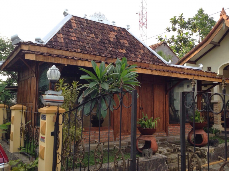 Desain Rumah Kampung Jawa Gambar