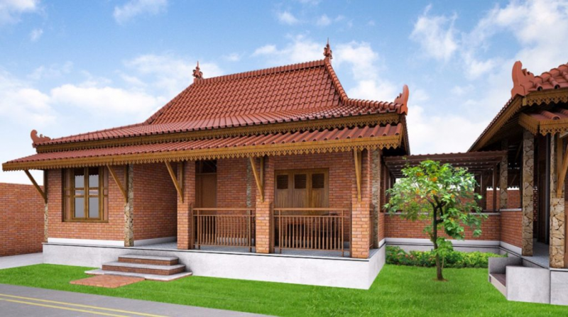 Konsep Desain Rumah Kampung Jawa