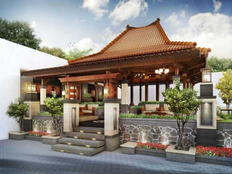 30 Contoh Desain Rumah Joglo Minimalis Desain id