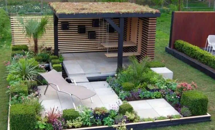 Desain Rumah Kebun Petak Idaman