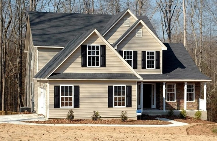 Desain Rumah Kayu 2 Lantai Batu