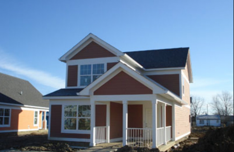 Contoh Gambar Desain Rumah Kecil 2 Lantai