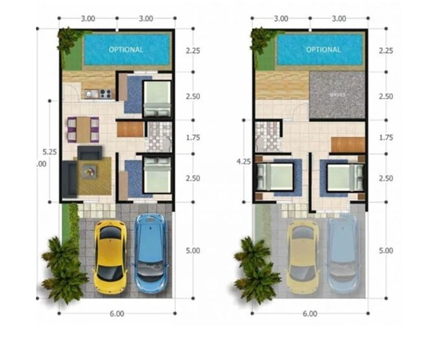 Desain Dengan Kolam Renang