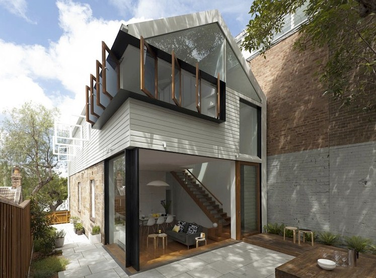 Foto Desain Rumah Kecil 2 Lantai