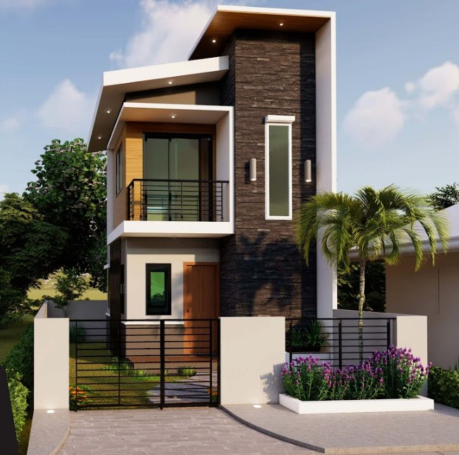 Gambaran Desain Rumah Kecil 2 Lantai