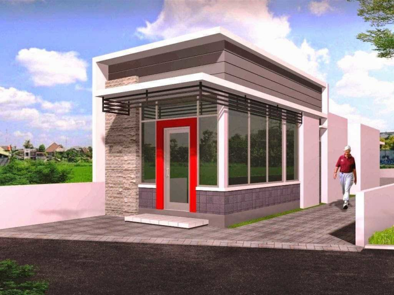 Contoh Rumah Atap Genteng