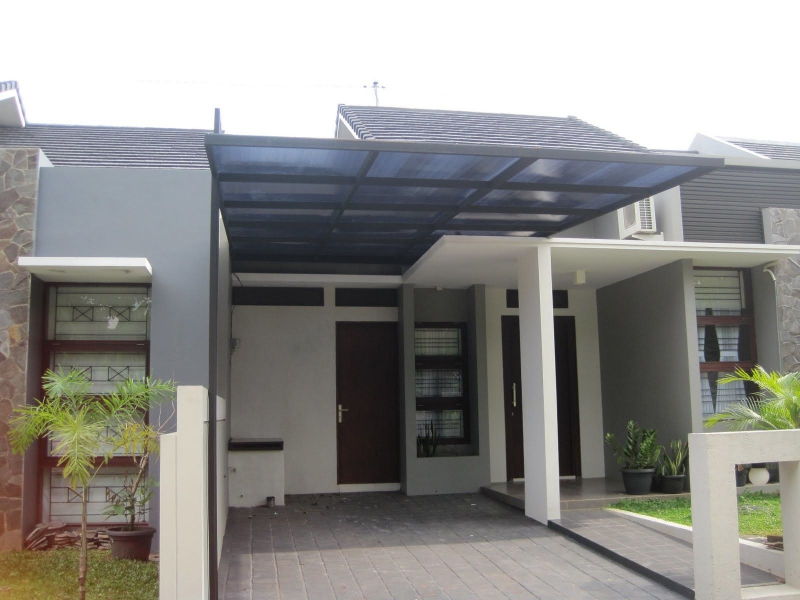 Desain Atap Teras galvalum