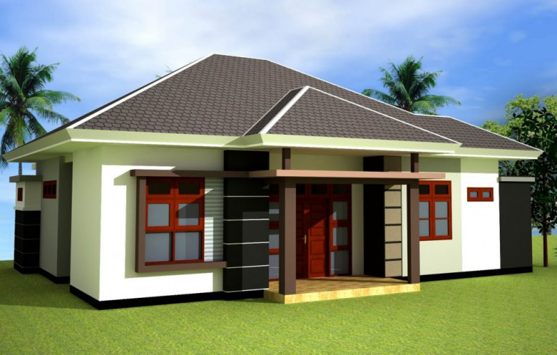 Desain Teras Atap genteng
