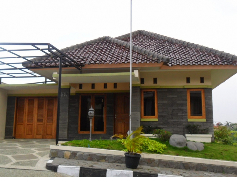 Desain Teras dan Atap