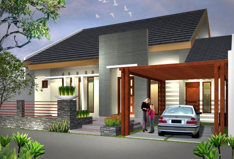 Model Desain Atap Teras