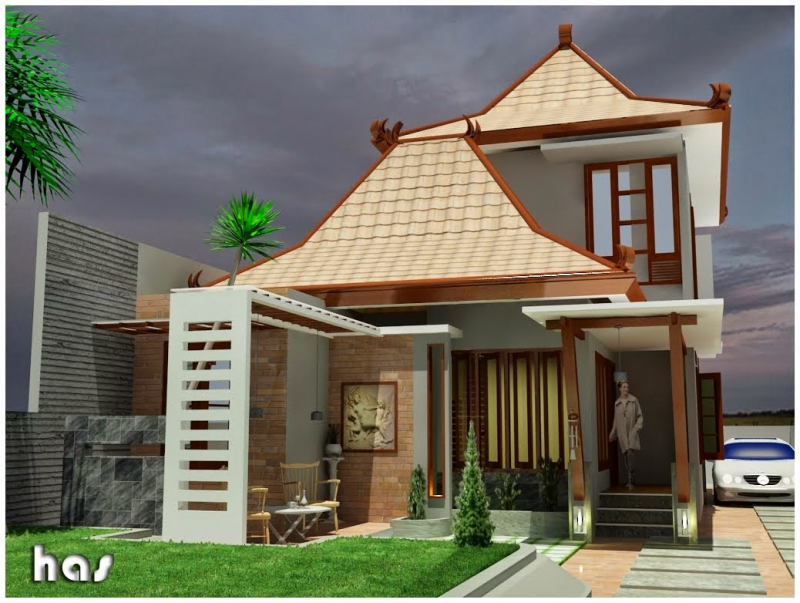Contoh Desain Rumah Klasik Jawa