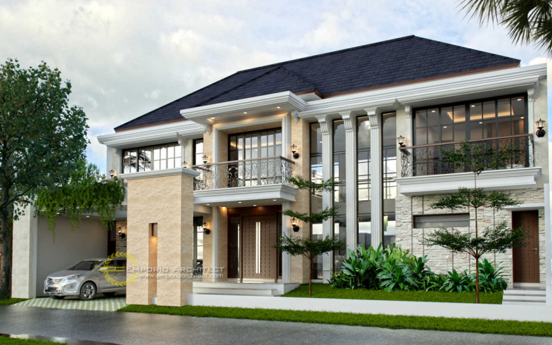 Desain Rumah Klasik Jawa Gambar