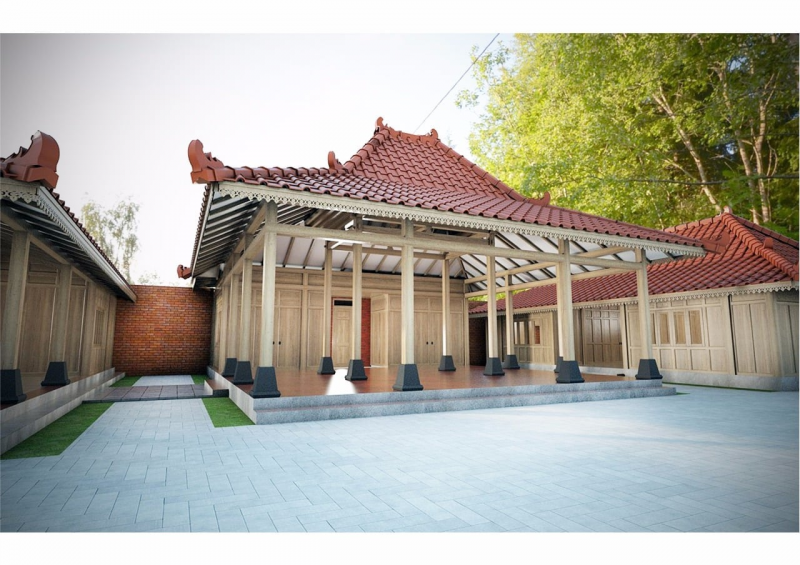 Desain Rumah Klasik Jawa Renovasi