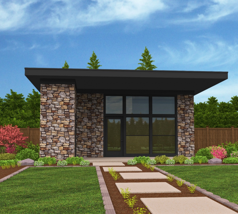 Desain Rumah Klasik Modern 1 Lantai