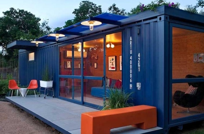 Desain Rumah Kontainer Gambar